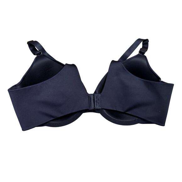 Vanity Fair Beauty Back Full Coverage Bras Size 38C Black Lace - Picture 3 of 8